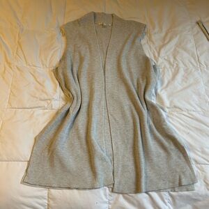 Cyrus Light Gray Knit Cardigan